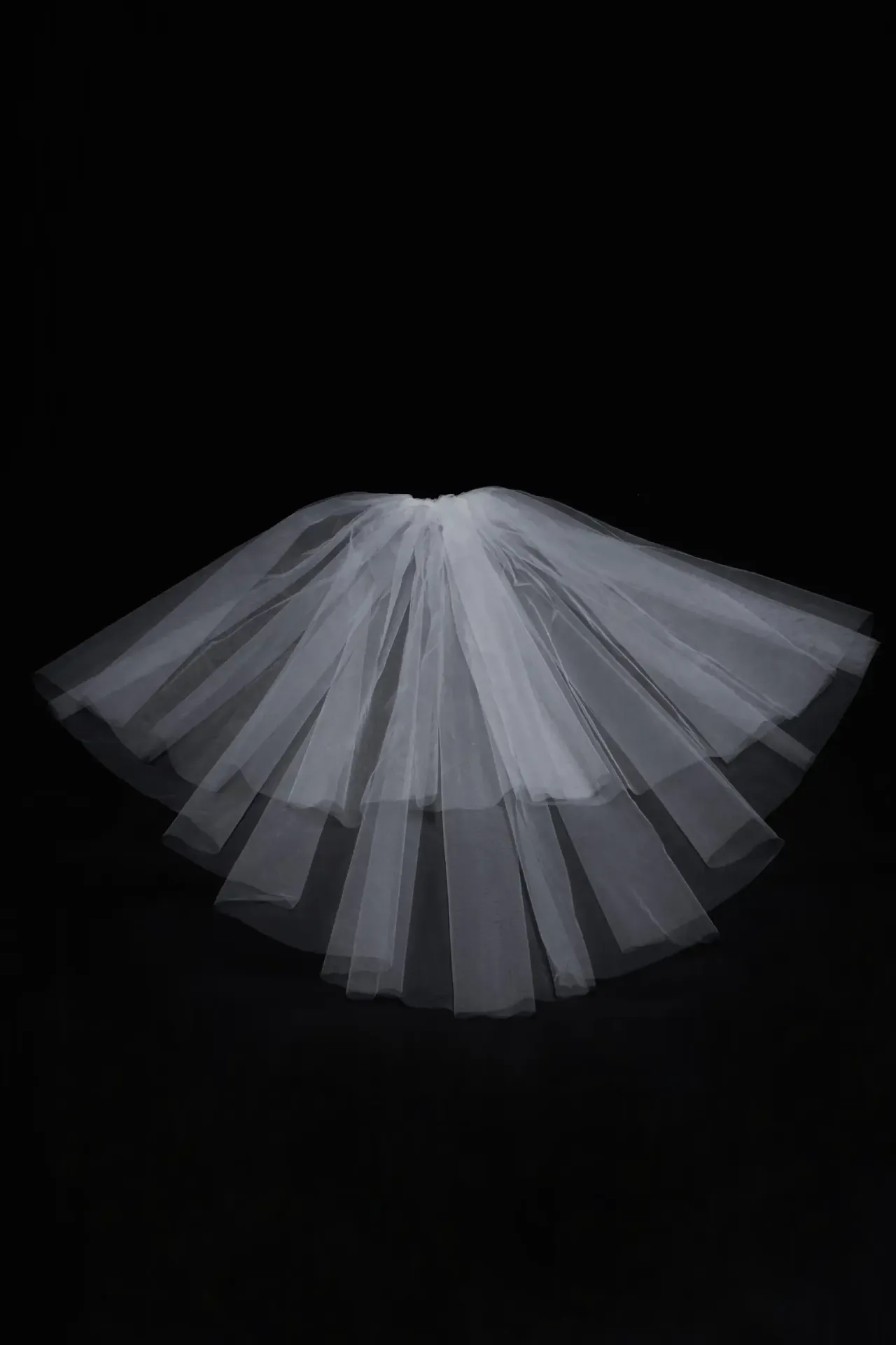 Short Plain Veil - image 1